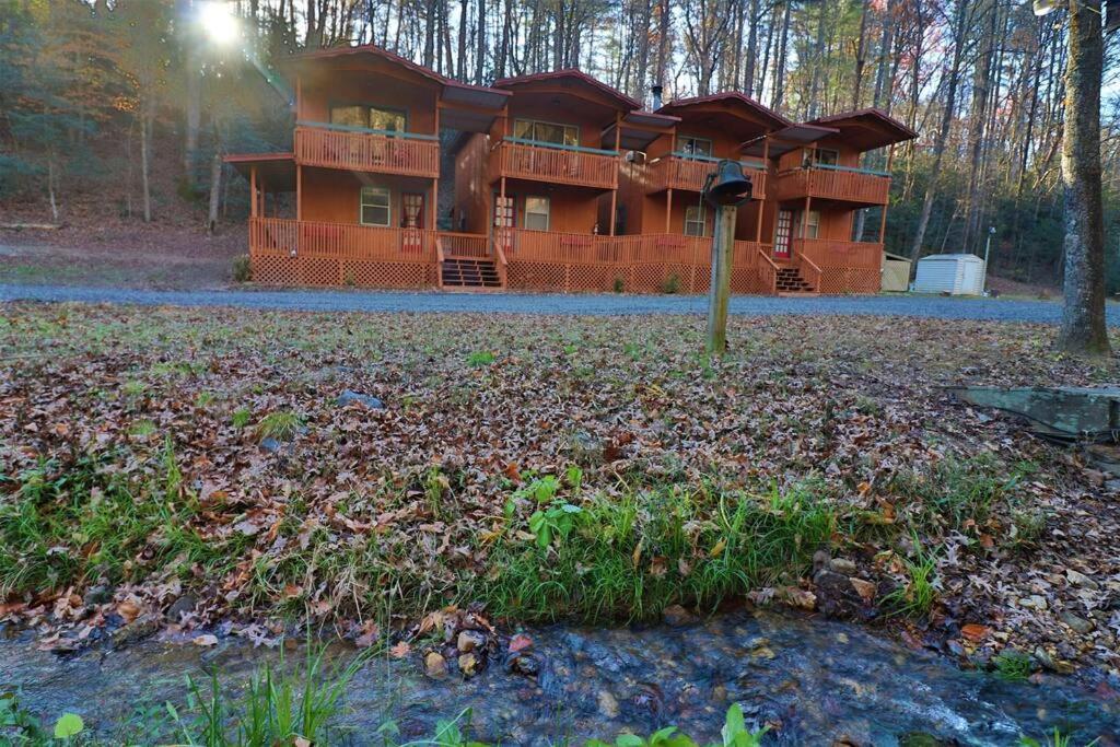 Oktoberfest Themed Cabin In Woods Stream #14 Хелен Экстерьер фото